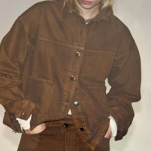 Zara Brown Jean Jacket
